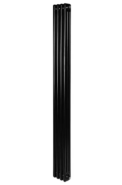 Радіатор дизайнерський вертикальний Bari III 4/1800 Чорний матовий 1800*200