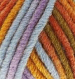 Alize SUPERLANA MAXI BATIK (Суперлана Максі Батік) № 7794 (Пряжа півшерсть, нитки для в'язання), фото 2