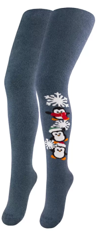 Колготи дитячі зимові 4462 р.98-104,56-60,16-18 джинс