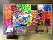 Гумки для плетіння браслетів із гачком 4400 шт., плетіння браслето "Band Accessory Case" в боксі, фото 3