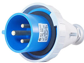 Вилка кабельна IVG 3232, IP67 (32A, 230V, 2P+PE) SEZ