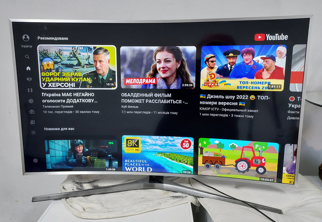 Телевизор Samsung UE49MU6509U 124,5 см 4K Ultra HD Smart TV Wi-Fi б/в