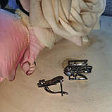 Сріблясті сережки з гербом України від студії LadyStyle.Biz, фото 6