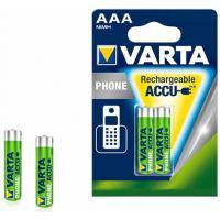 Аккумулятор, зарядное устройство для TV Varta AAA Phone ACCU 550mAh NI-MH * 2 (58397101402)