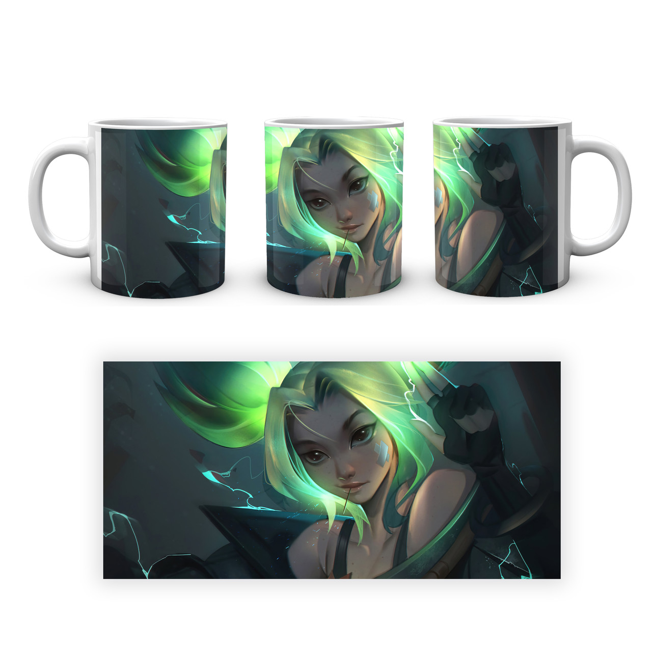 Кружка GeekLand League of Legends Ліга Легенд Зери LOL 002.16