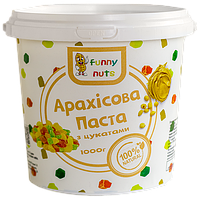 Арахисовая паста "Funny Nuts", с цукатами, 1000 г (арт. 004)