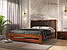 Ліжко дерев'яне двоспальне Симфонія Преміум, фото 4