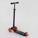 Дитячий триколісний самокат MAXI Best Scooter 779-1308, колеса PU зі світлом, висота 77-86 см, фото 2