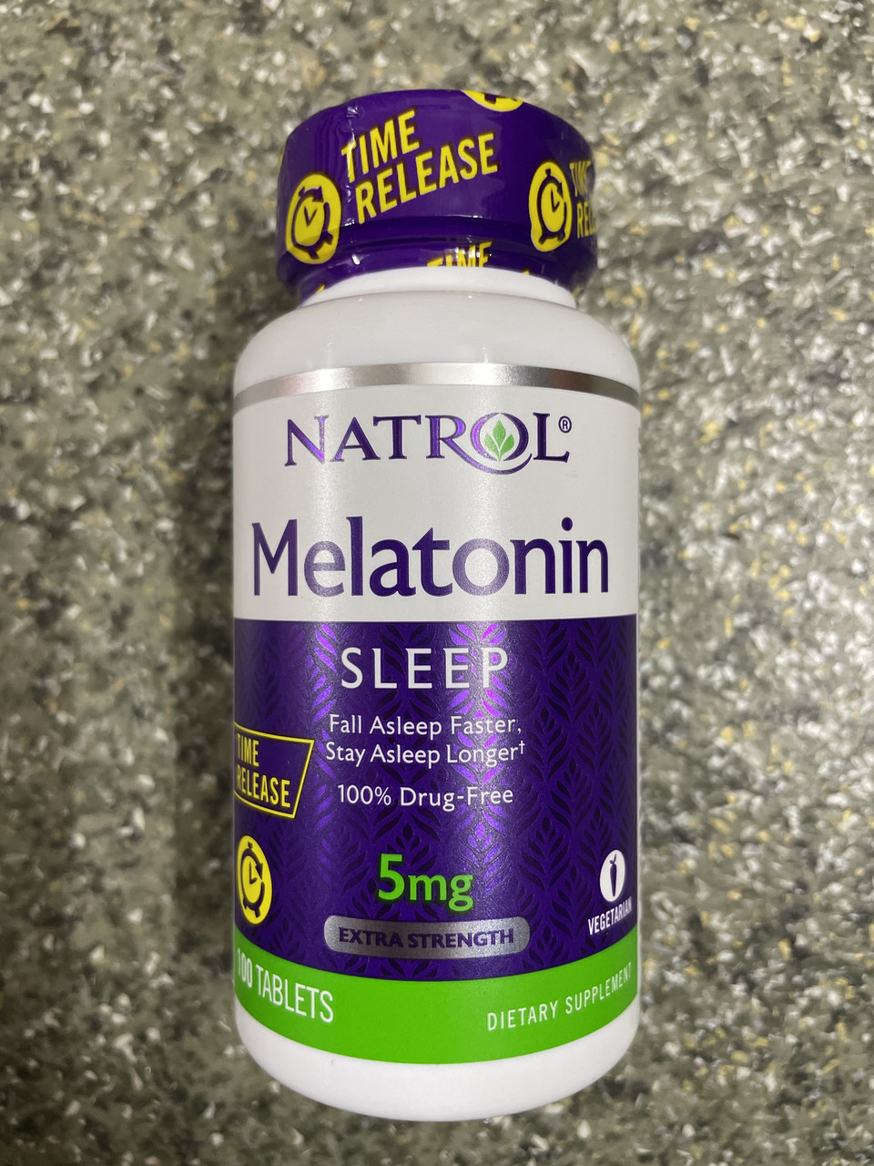 Мелатонін Natrol Melatonin 5 mg 100 tab, фото 1
