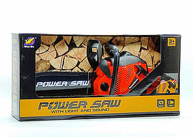 Іграшка Yi Wu Jiayu Бензопила "Power saw" Помаранчева функціональна 192 C1