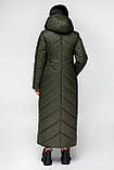 Жіночий зимовий пуховик максі ПВ-1133 Лаке Тон 820, фото 3