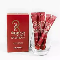 Восстанавливающий шампунь с аминокислотами в стике Masil 3 Salon Hair CMC Shampoo 8мл