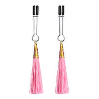 Затискачі для сосків Glamor Tassel Nipple Clamp Pink