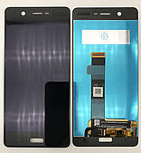 Дисплей (модуль) + тачскрін (сенсор) Nokia 5 Dual Sim | TA-1053 (чорний колір)