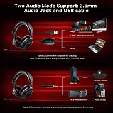 Навушники ONEODIO EKSA E900 PRO 7.1 USB, фото 5