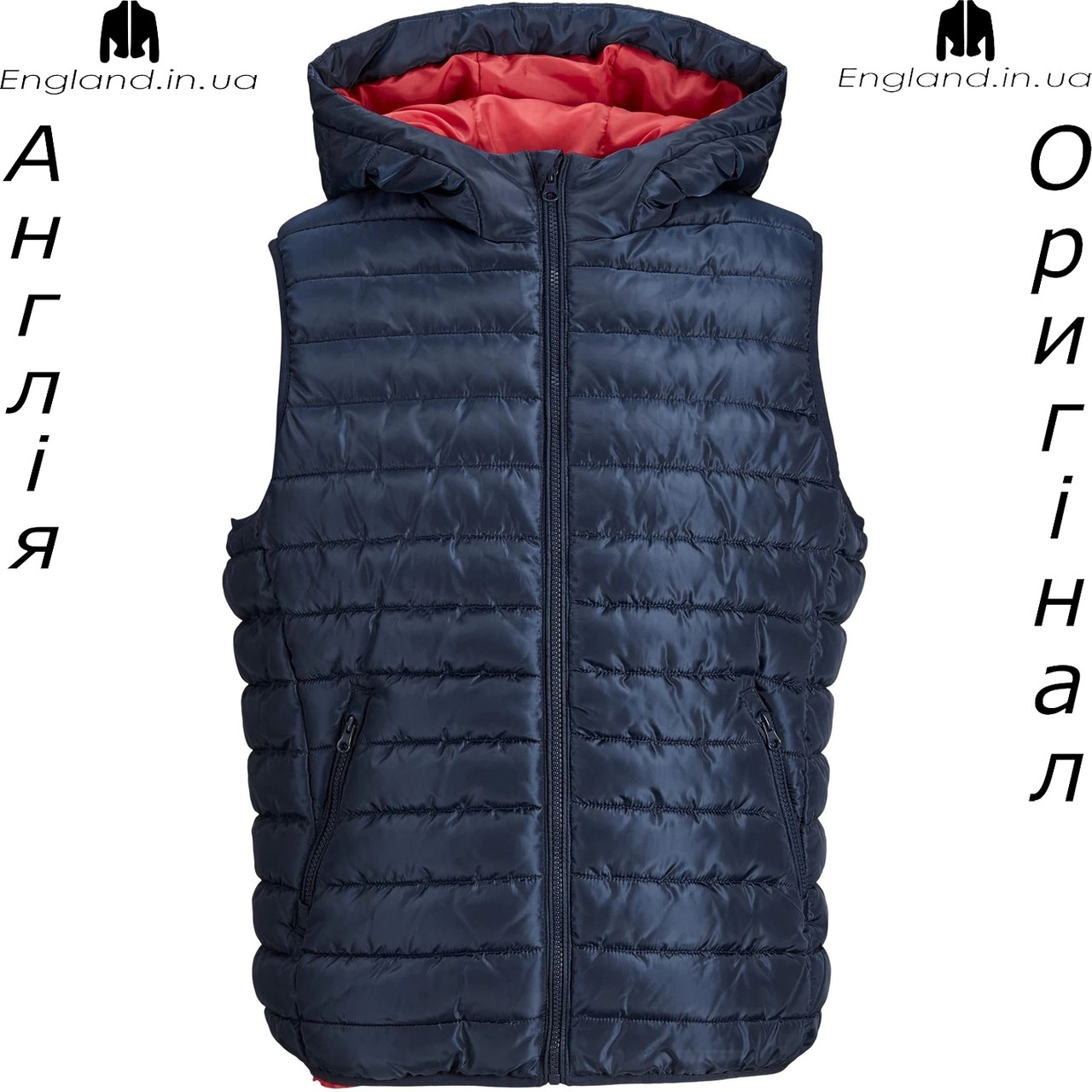 Жилет легкий чоловічий Jack & Jones (Джек енд Джонс) з Англії - осінь / весна, фото 1