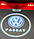 Штатна Led підсвітка двері з логотипом Volkswagen Passat, фото 6
