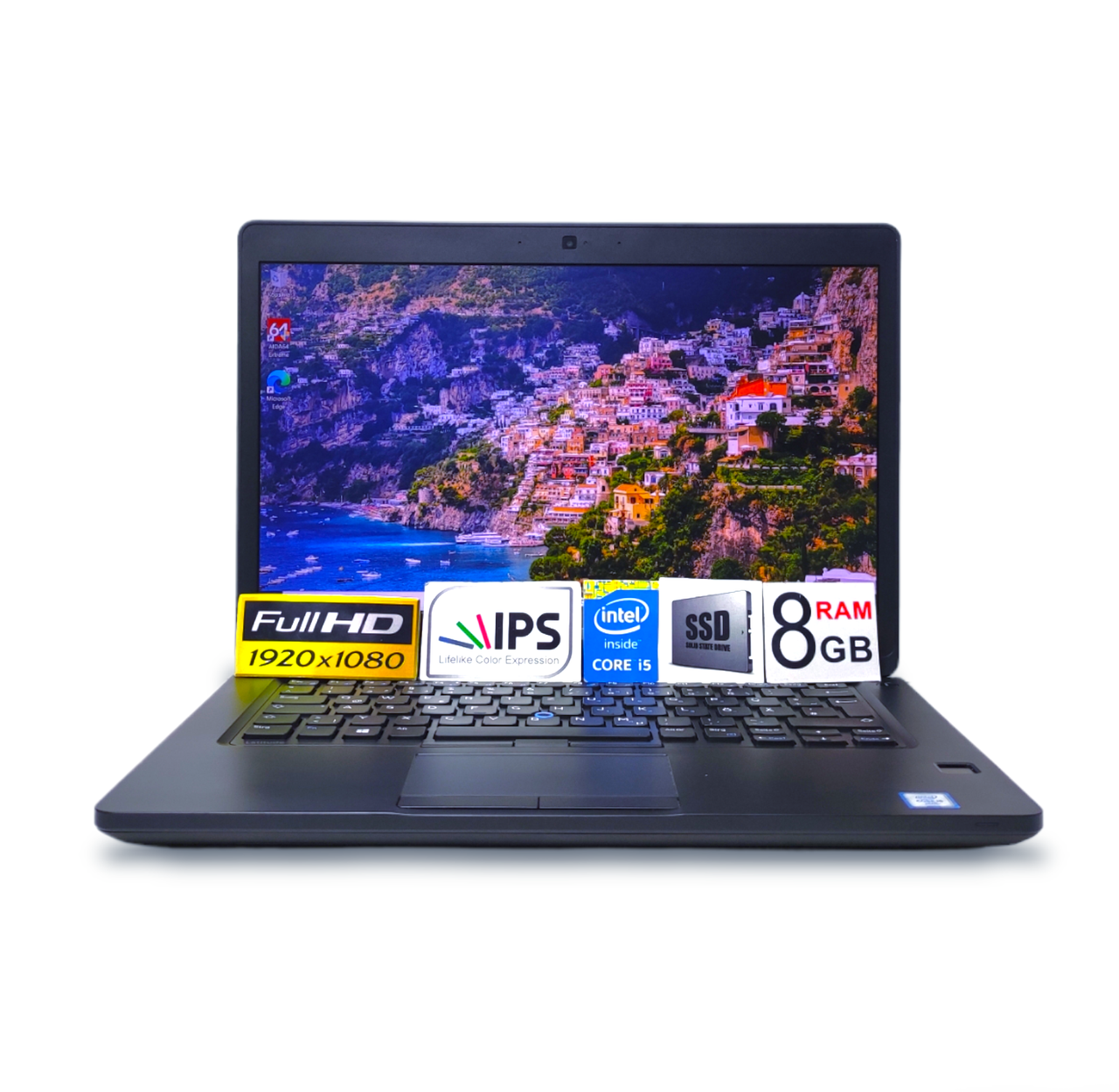 Бізнес Ноутбук Dell Latitude 5470 14.1 IPS FHD i5-6300U 8GB Ram SSD256GB Intel HD Graphics 520
