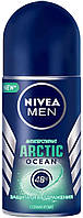 Дезодорант-антиперспірант Nivea Men Arctic Ocean зі свіжою м'ятою морською сіллю кульковий 50 мл