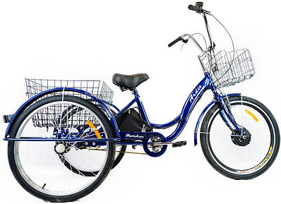 Триколісний електровелосипед 24" Meridian вантажний