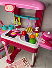 Дитяча розкладна кухня у валізці з звуковими і світловими ефектами Little Chef 008-921, фото 4