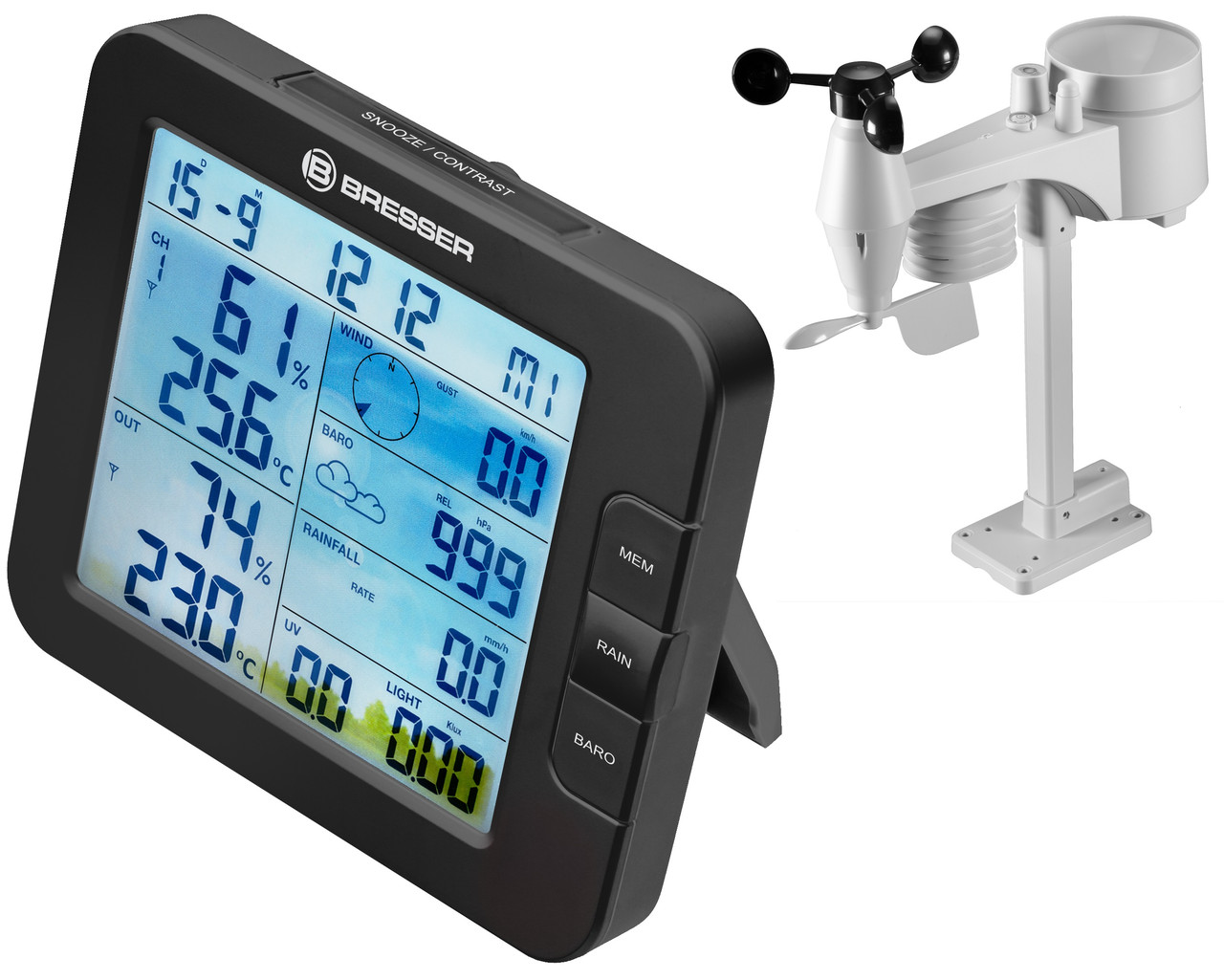 Метеостанція Bresser Smart Home 7-in-1 Weather Center ClimateConnect (7003600CM3000), фото 1