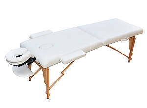 Масажний стіл ZENET розкладний ZET-1042 WHITE розмір S (80*60*61)