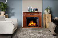 Камінокомплект Електрокамін ArtiFlame Neoclassic AF28S Горіх (зі звуком) Електричний 3D Камін, фото 4