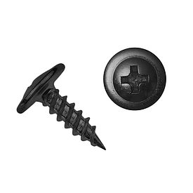 Самосвердлячий шуруп 4,2x19мм з напівсферичною головкою з пресшайбою, PH-2, колір RAL7024