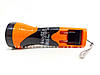 Акумуляторний світлодіодний ліхтар Idea Poland Orange LED 1W 230V 50Hz Tramp 90Lm 6500K помаранчевий/чорний, фото 8
