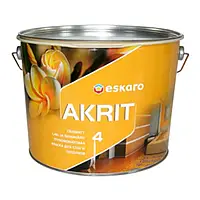 Eskaro Akrit 4 глибоко матова акрилатна фарба 9,5л