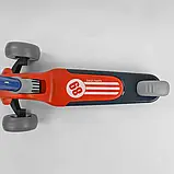 Самокат триколісний дитячий складаний від 3 років RS-9119 Best Scooter із широкими колесами, кермо до 77 см, фото 5
