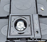 Портативна газова плита Rudyy з адаптером у кейсі + 4 балони, фото 5