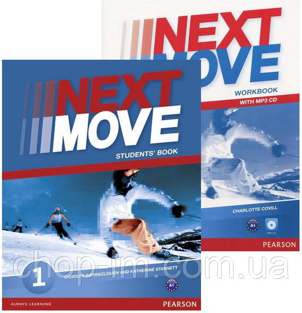 Next Move 1 Students' Book + Workbook (Підручник + зошит) Комплект з англійської мови