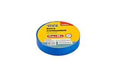 Стрічка ізоляційна MASTERTOOL 17 мм 25 м 10 шт. синя 44-9025