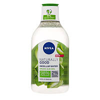 Міцелярна вода Nivea Naturally Good з алое вера 400 мл (4005900768926)