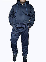 Мужской спортивный трикотажный костюм на флисе БАТАЛ 1002-2. осень- зима. пр-во Украина.