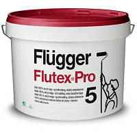 Акриловая краска для стен и потолков Flugger Flutex Pro5, ведро 9,1 л