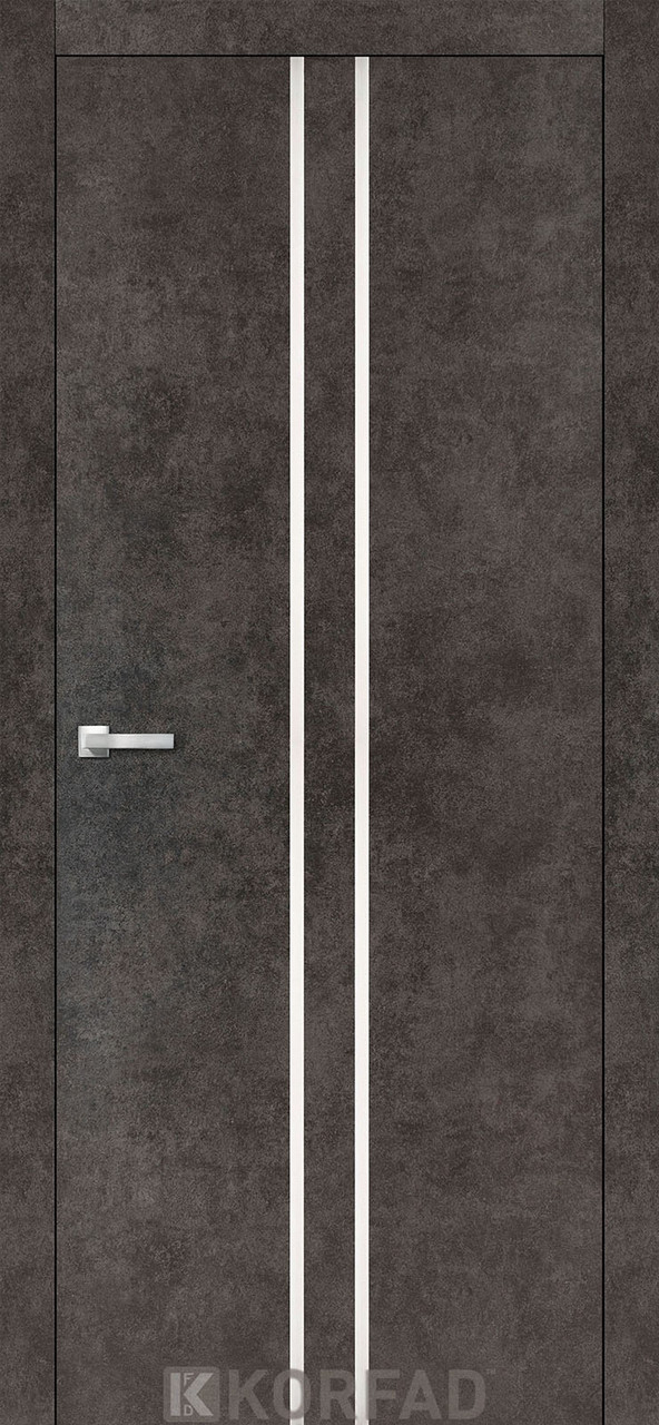 Двері ALUMINIUM LOFT PLATO щитові ALP-02, Лофт бетон