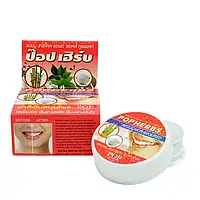 Тайская зубная паста с бамбуковым углем и солью 30 г   POP Herbs (8853318002974)