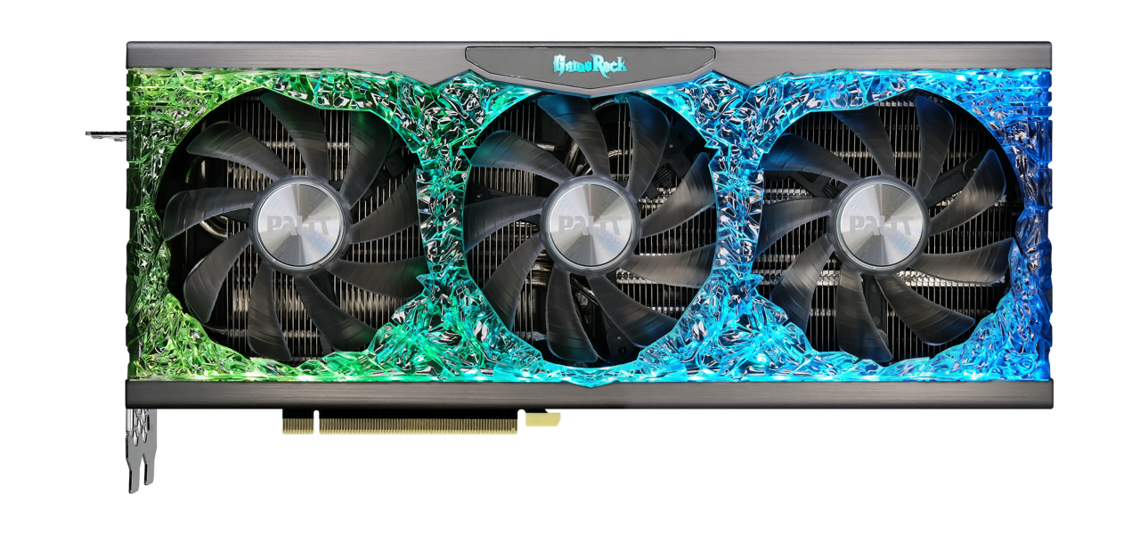 Відеокарта GeForce RTX 3070 8GB Palit GameRock (NE63070019P2-1040G) Б/В