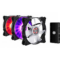 Кулер для корпуса CoolerMaster MASTERFAN PRO 120 Air Flow RGB (MFY-F2DC-113PC-R1)