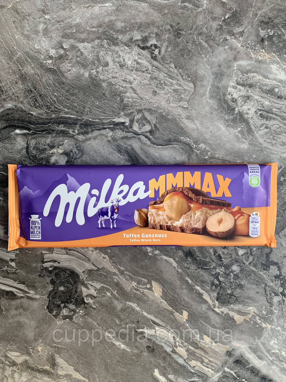 Шоколад Milka Toffee Wholenut 300 гр, фото 1