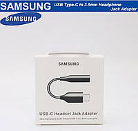 Переходник адаптер USB Type-C на AUX штекер 3.5мм Samsung Galaxy S21 S22 S23 A54 Galaxy Fold 4 EE-UC10JUWRGRU