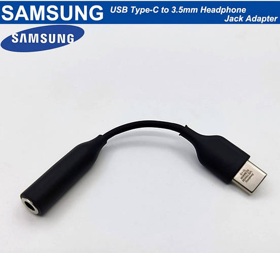 Купить Переходник адаптер USB Type-C на AUX штекер 3.5мм Samsung Galaxy ...