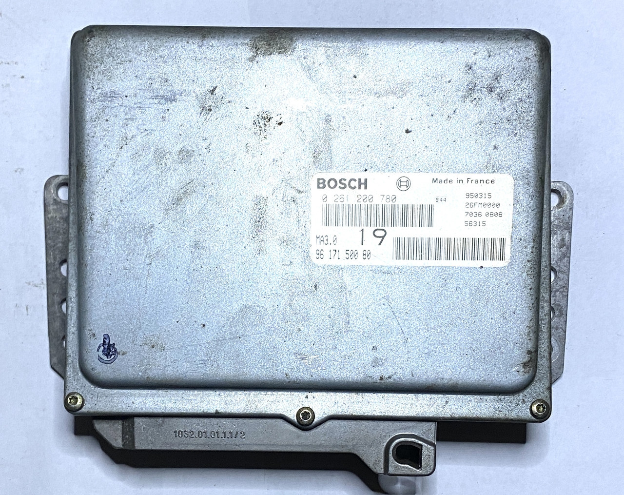 Блок керування peugeot citroen 0261200780 Bosch 9617150080