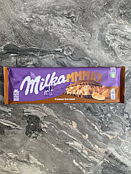 Молочный шоколад Milka peanut caramel 276 гр
