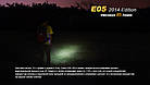 Ліхтар наключный Fenix E05 XP-E2 R3 фіолет оновлений, фото 3