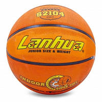 М'яч баскетбольний No5 гумовий LANHUA Super soft Indoor