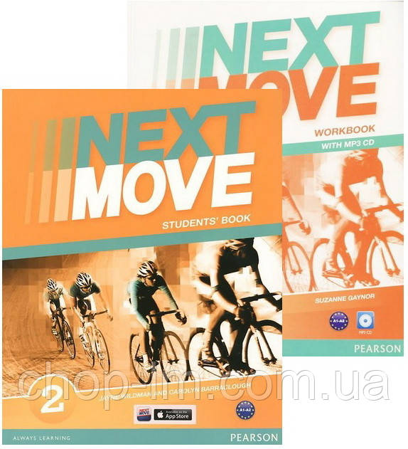 Комплект Next Move 2 Students' Book + Workbook (Підручник + зошит) з англійської мови